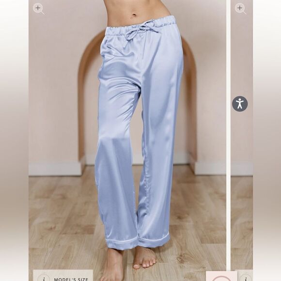 Revelry Satin Pajama Set NWT - Picture 1 of 5